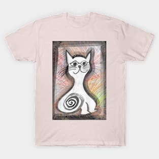 White cat - 1 T-Shirt